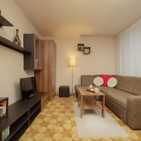 With Balcony For 2 People In By Renters * Warsaw